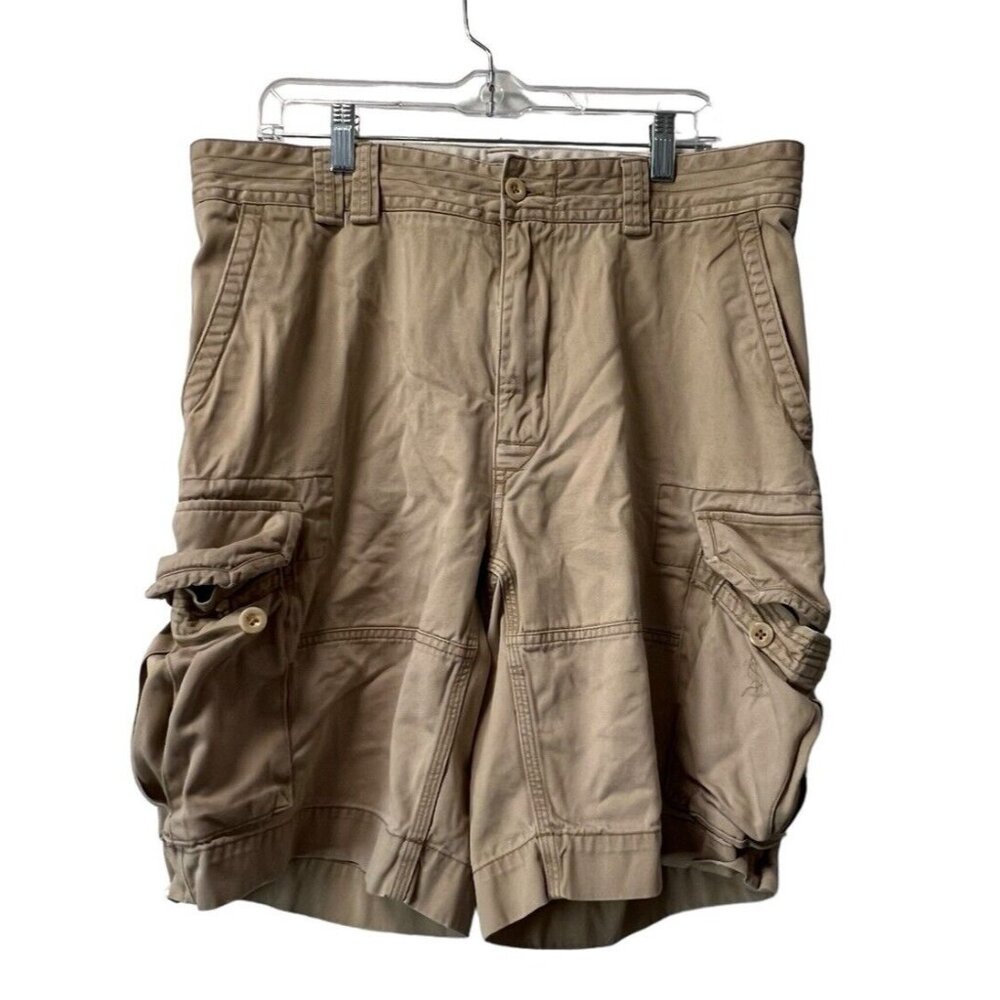 POLO RALPH LAUREN THE GELLAR FATIGUE CARGO SHORTS Men Size Measured Preppy City